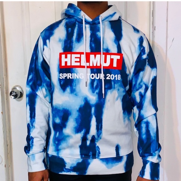 Helmet Lang Tye dye pullover hoodie - Picture 2 of 7